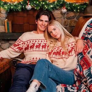 Kiel James Patrick The McCallister Sweater Holiday Christmas Unisex Size Small